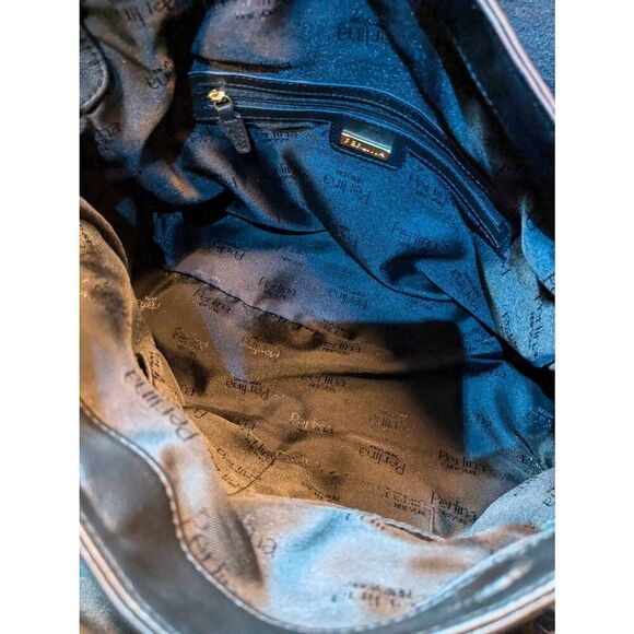 NWT PIRLINA 15X10 Leather hand bag. - Picture 7 of 13